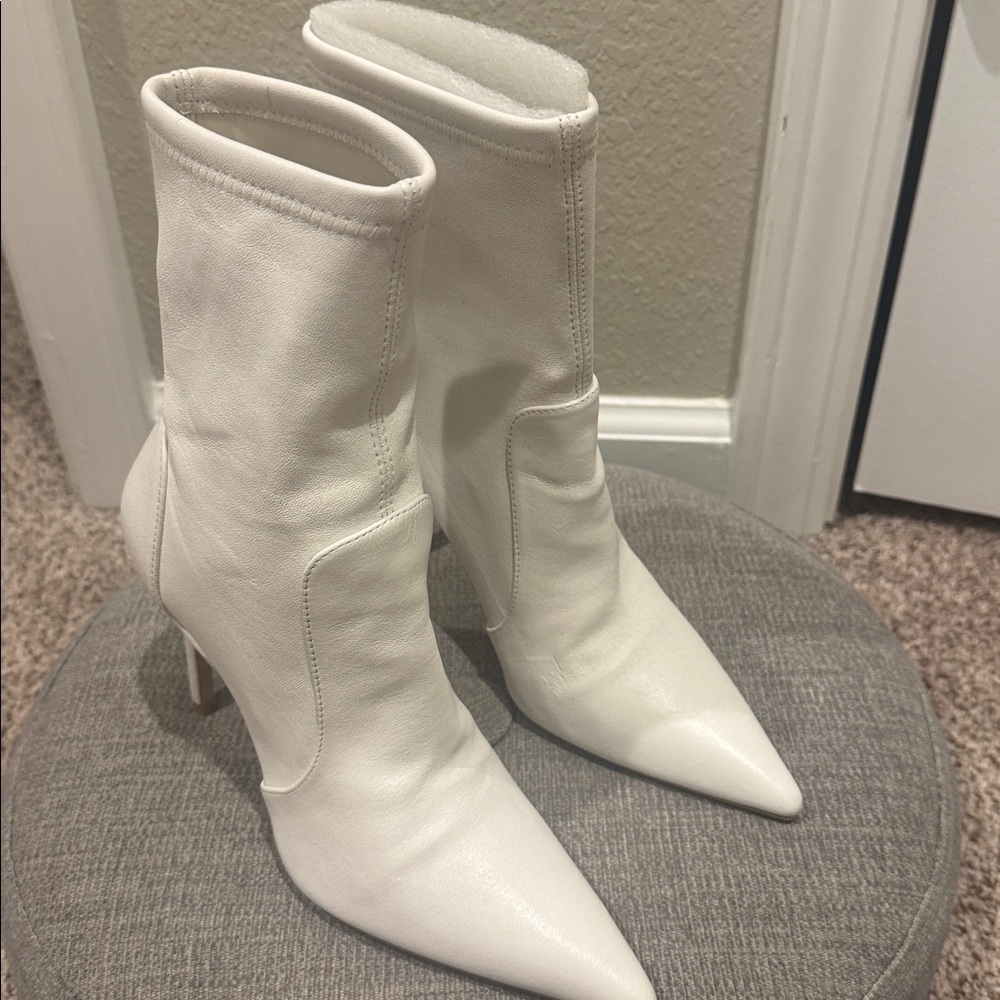 Stuart Weitzman Stuart 100 Stretch Bootie - Picture 3 of 4